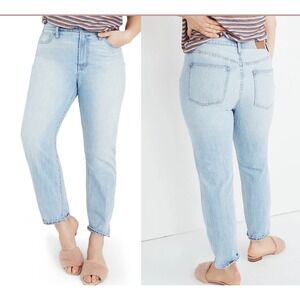 Madewell The Perfect Vintage Jeans Light Fitzgerald Wash Denim C2819 Size 30